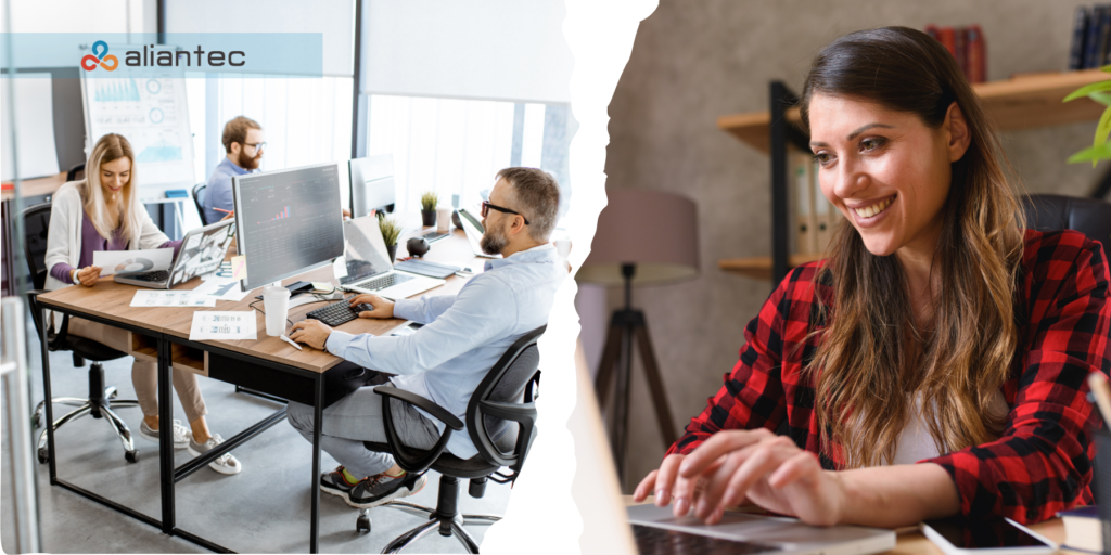 Trabajo Híbrido: Desafíos y Soluciones en el mundo IT - aliantec